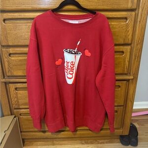 Stoney clover lane Diet Coke oversized sweatshirt